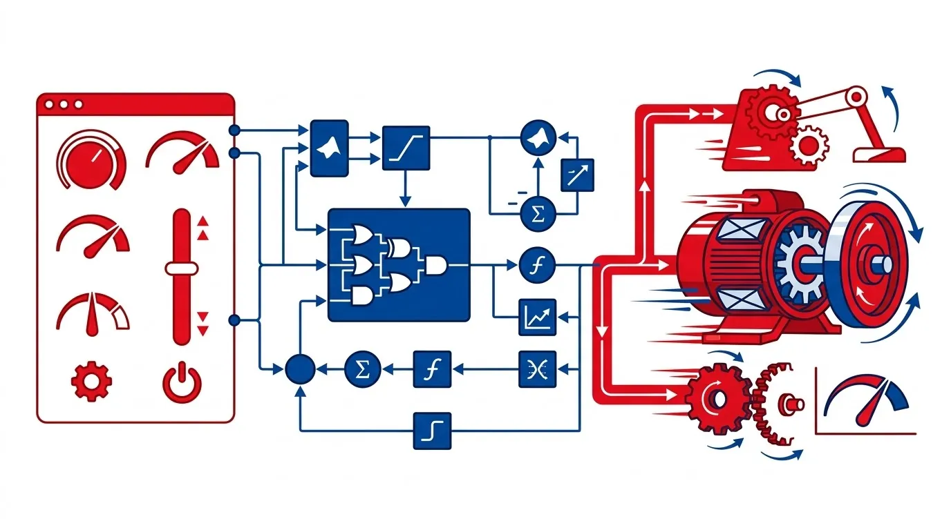 Motor Control using Simulink